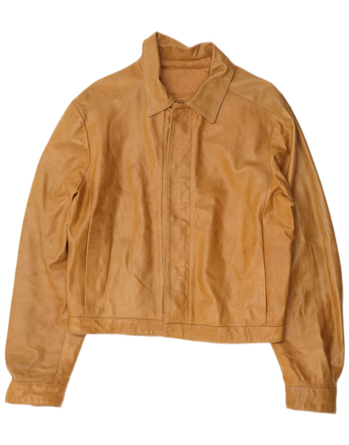 Vintage herre læderjakke UK 36 Small Brown