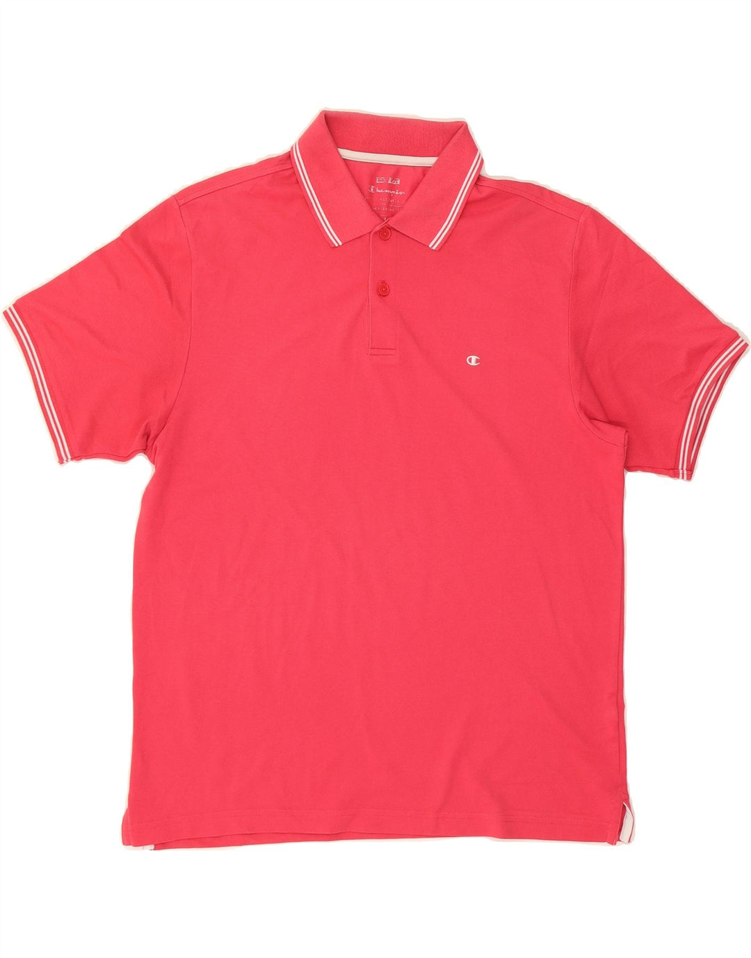 CHAMPION Mens Polo Shirt Large Pink Cotton Vintage Champion and Second-Hand Champion from Messina Hembry 