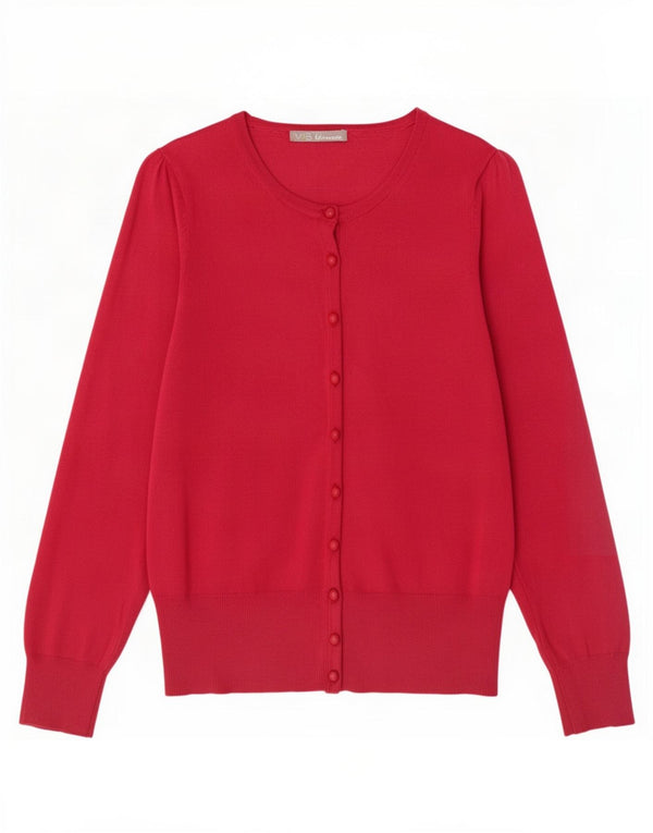 Marks & Spencer Dame Cardigan Sweater UK 12 Medium Pink