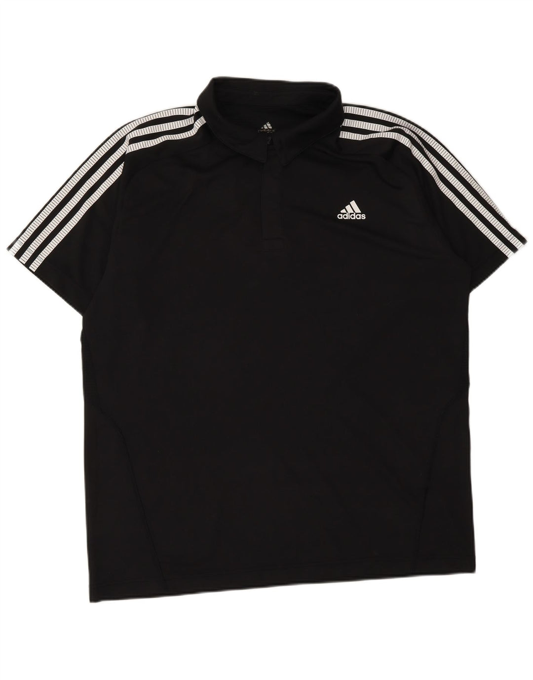 ADIDAS Climacool poloshirt til mænd Stor sort polyester