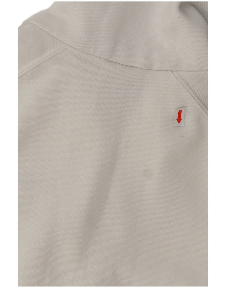 ADIDAS Pige Træningsdragt Topjakke 13-14 År Hvid Bomuld