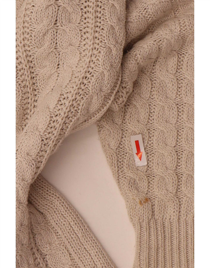 Yessica Dame Boat Neck Jumper Sweater EU 38 Medium Beige Linen