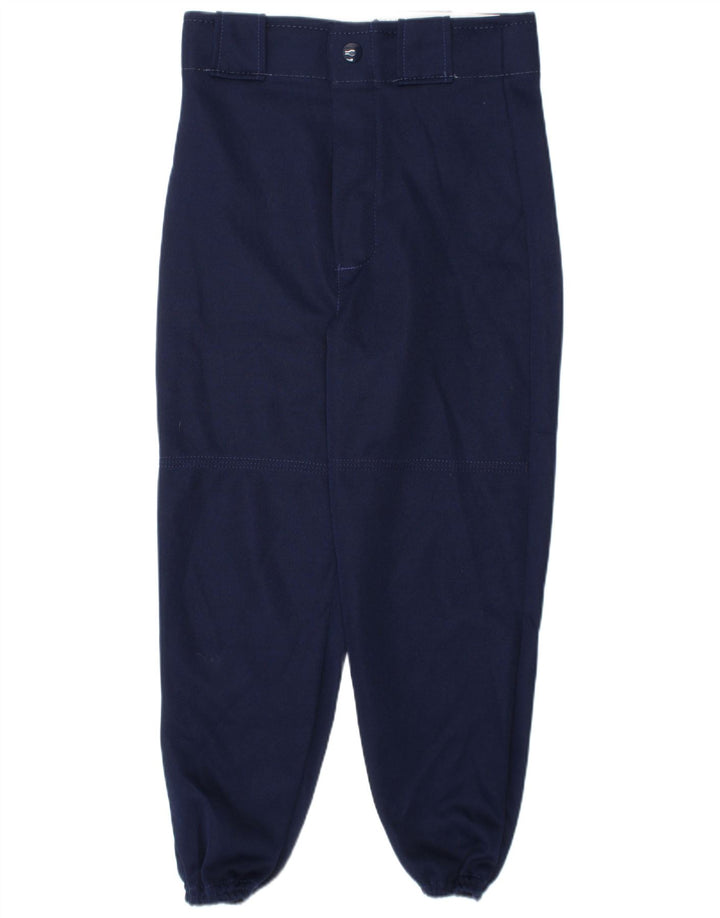 Russell Athletic Boys Bukser 7-8 år Small W21 L17 Navy Blue Polyester
