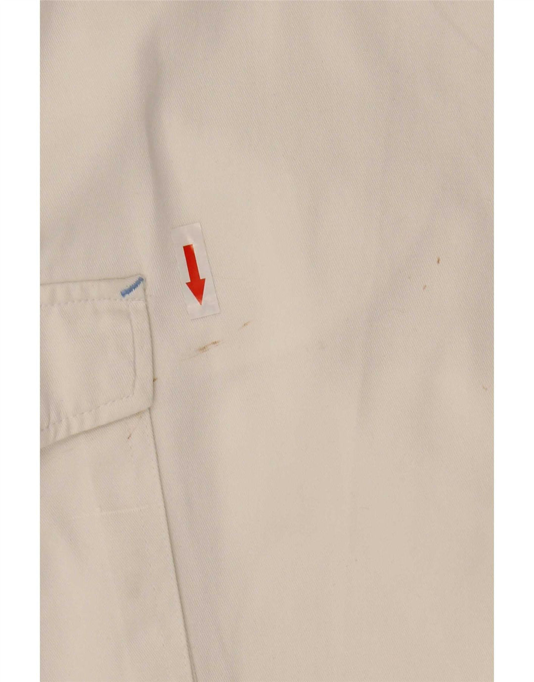 AST Herre Cargo Shorts W34 store hvide bomuld