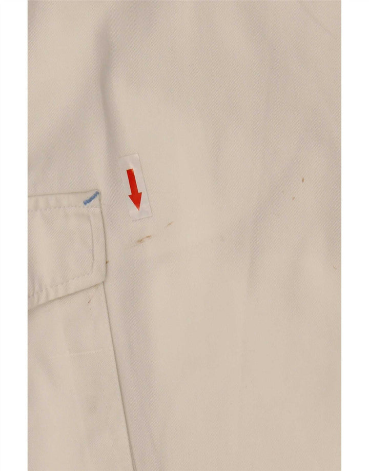 AST Herre Cargo Shorts W34 store hvide bomuld