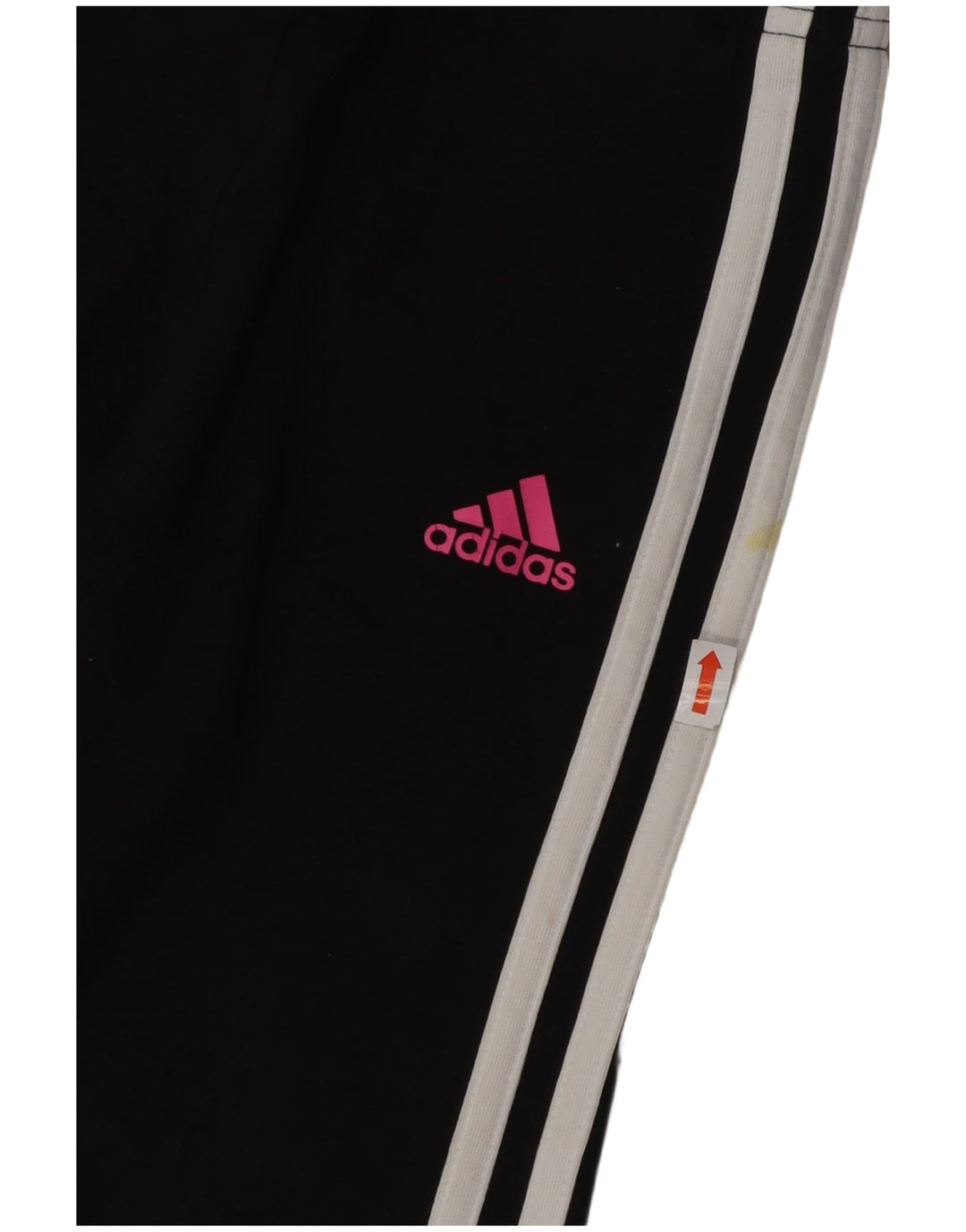 ADIDAS Girls Leggings 9-10 Years Black Cotton