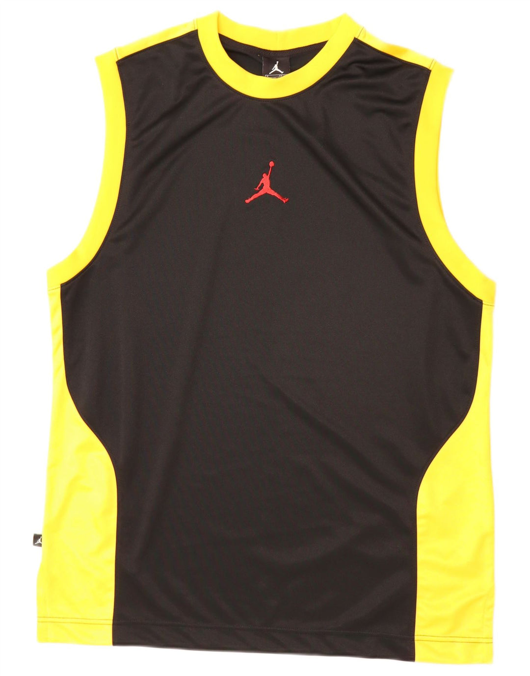 Jordan Herrevest Top Medium Sort Colourblock Polyester