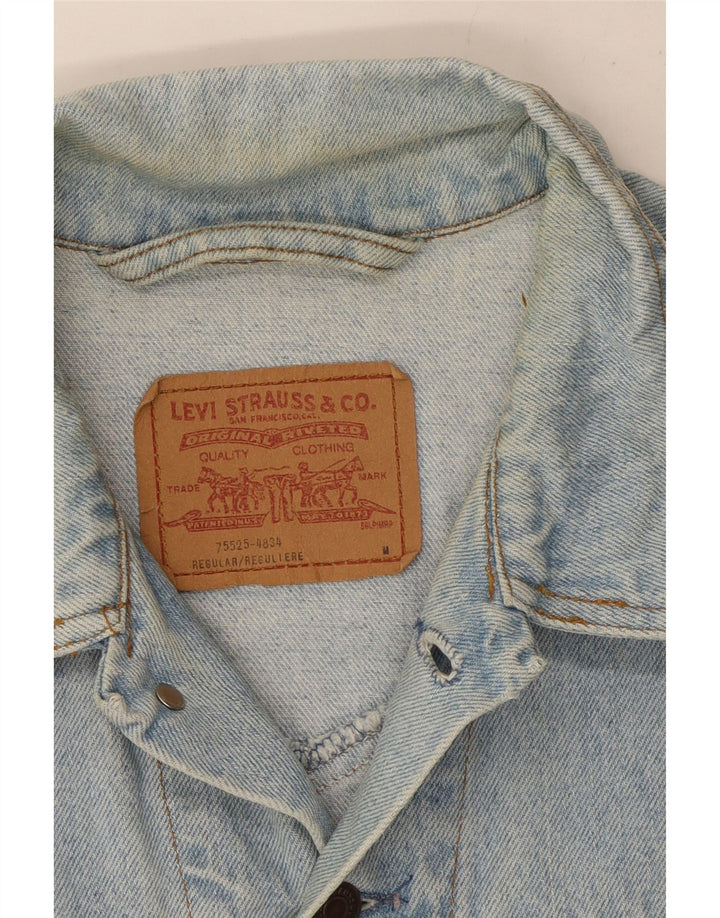 Levi's Herre denimjakke UK 38 Medium Blue