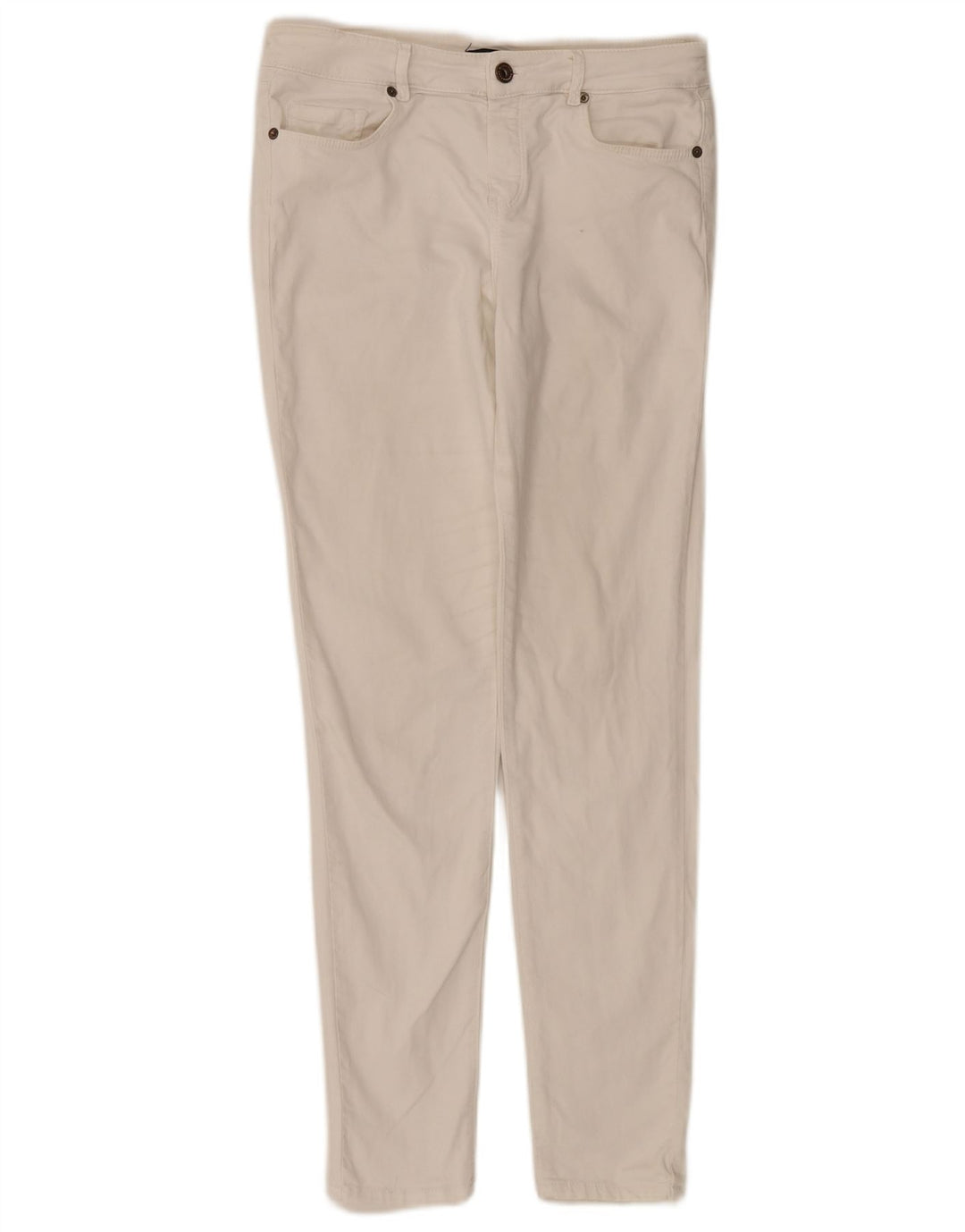 MASSIMO DUTTI Womens Skinny Jeans EU 40 Medium W30 L29 White