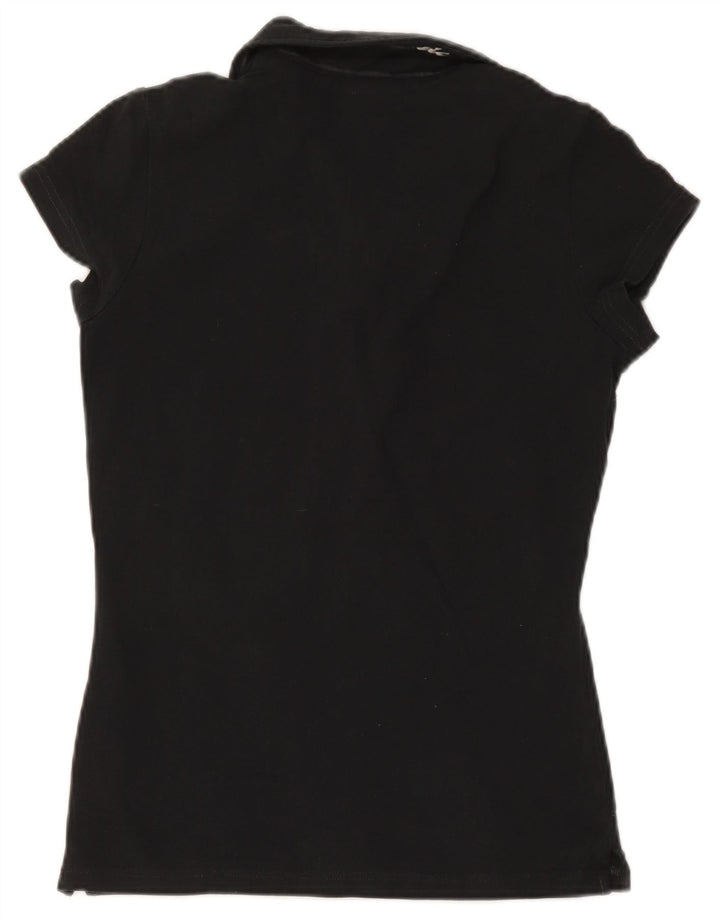 Kappa Dame Polo Shirt IT 36 XS Sort