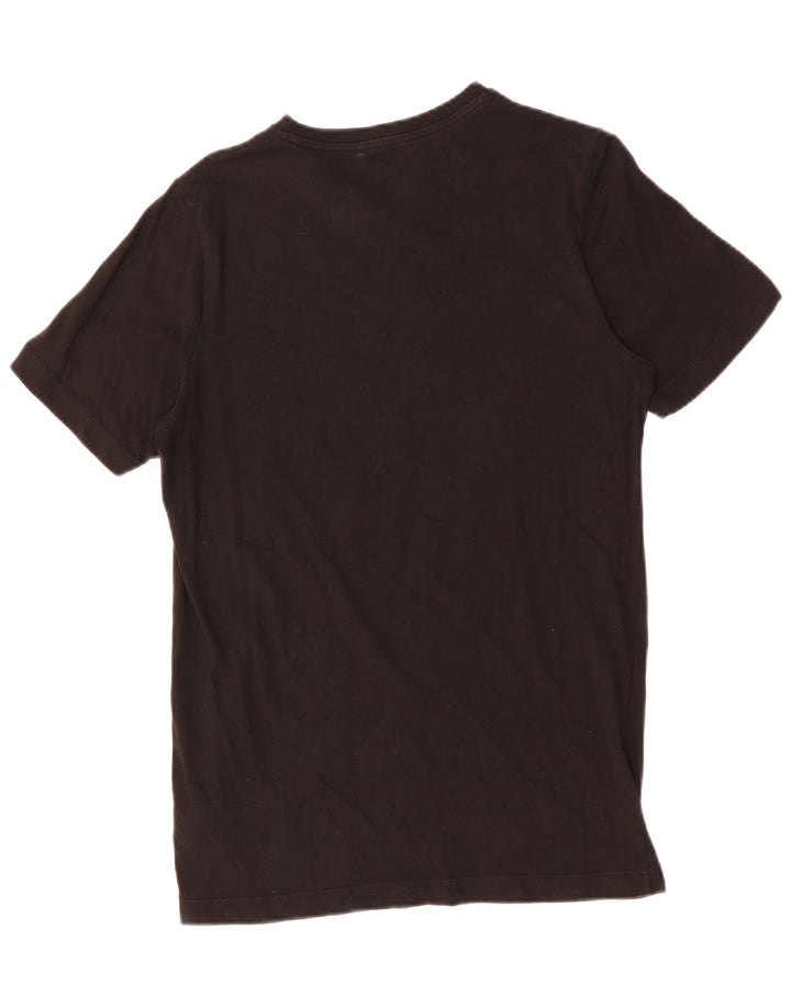 Puma Herre grafisk T-shirt top lille sort bomuld