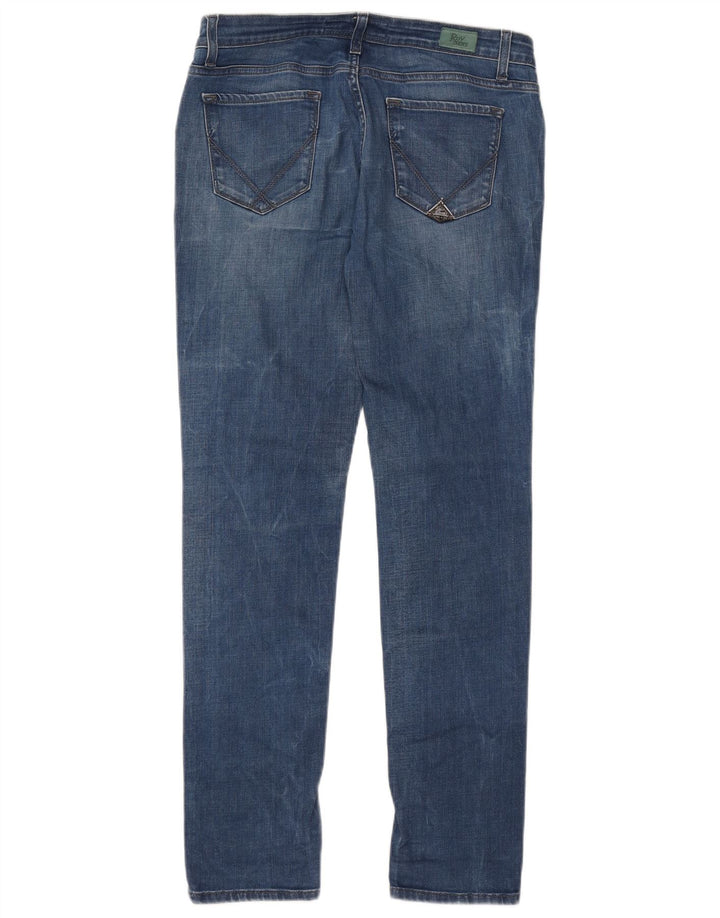 Roy Rogers Dame Slim Jeans IT 47 Large W33 L32 Blå Bomuld