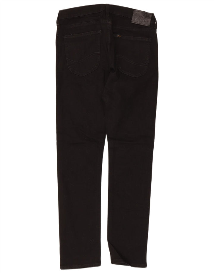 Lee Herre Luke Slim Jeans W30 L30 Sort Bomuld