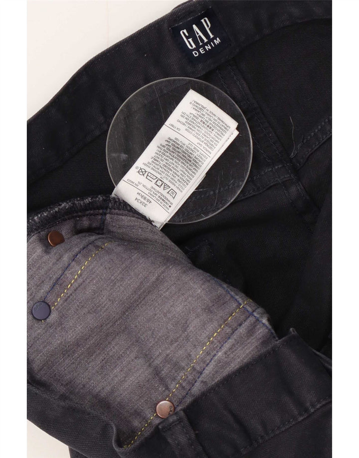 Gap Herre Slim Jeans W33 L34 Marineblå Bomuld
