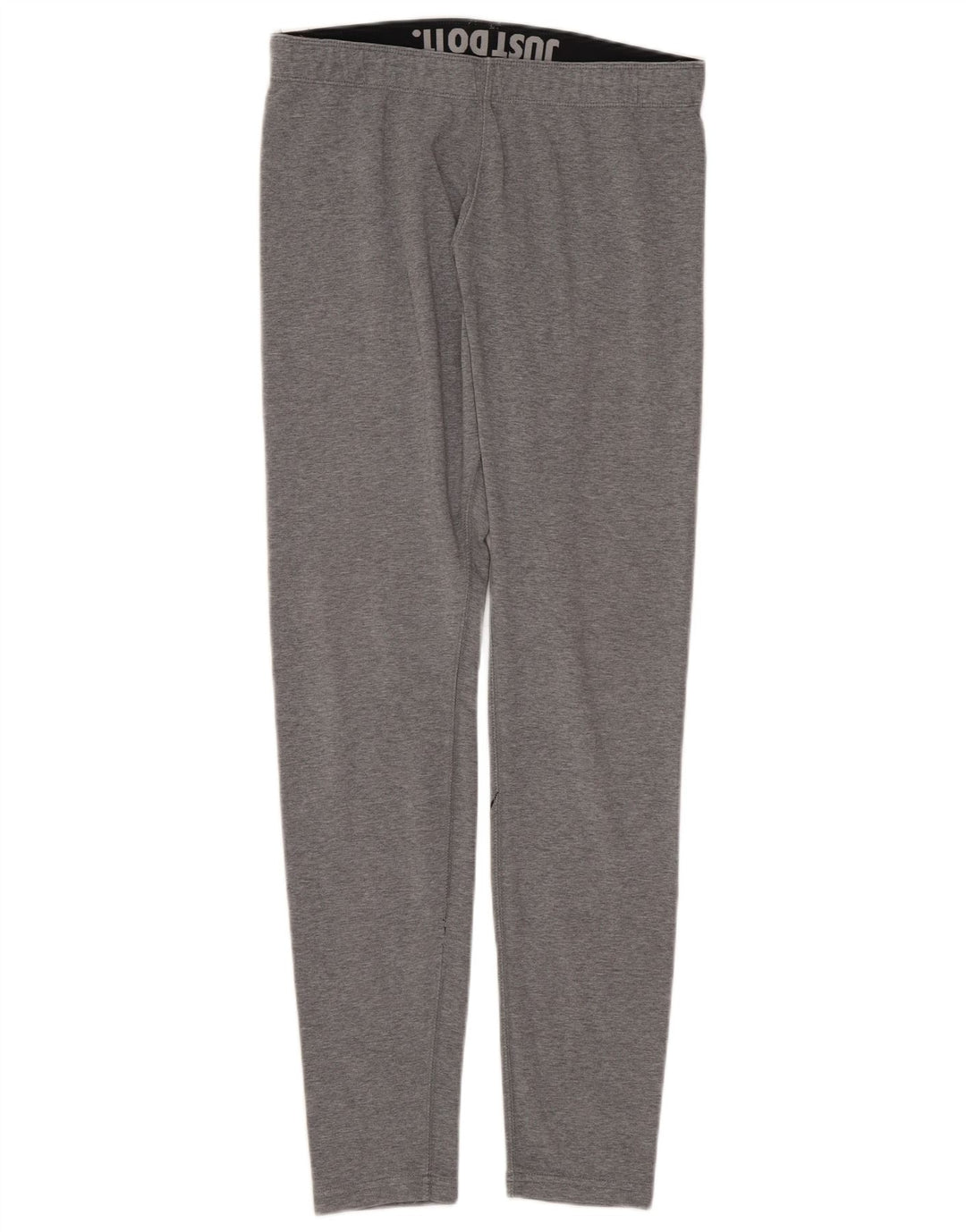 Nike Dame Grafiske Leggings UK 12 Medium Grey Bomuld