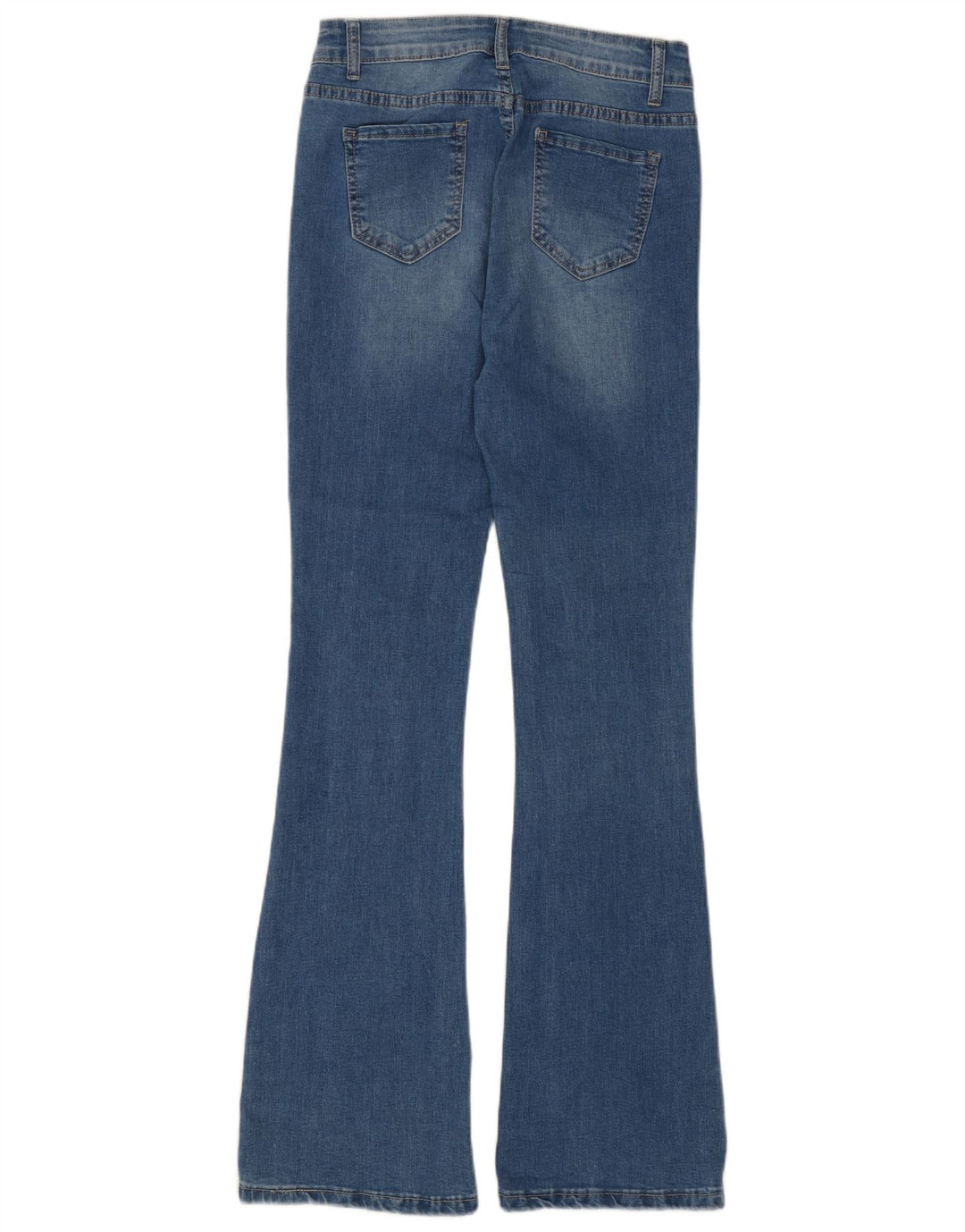 Libero Dame Slim Flared Jeans Medium W27 L31 Blå Bomuld