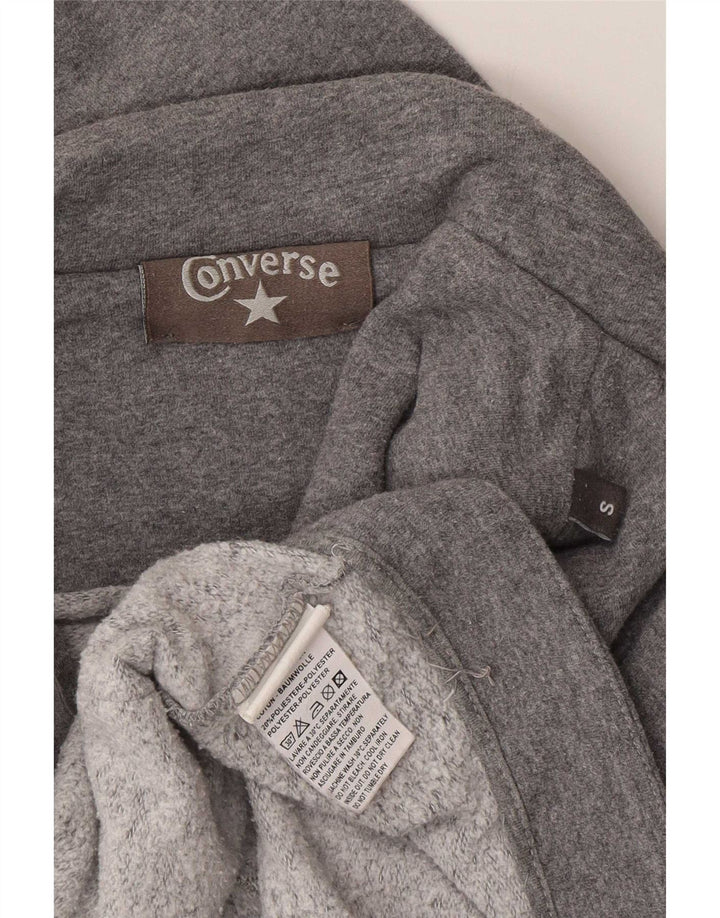 Converse Dame 1 Knap Blazer Jacket UK 10 Small Grey Flecked Bomuld