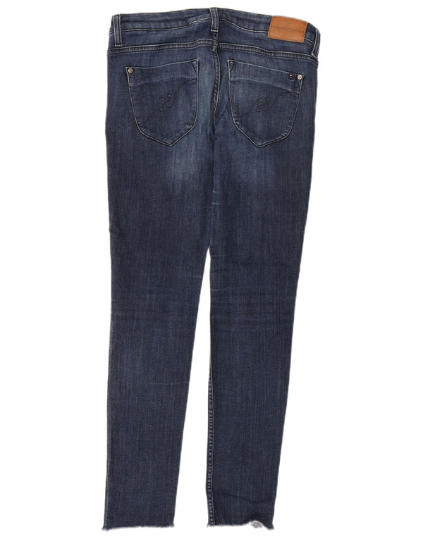 Tommy Hilfiger Dame Skinny Jeans W27 L32 Marineblå Bomuld