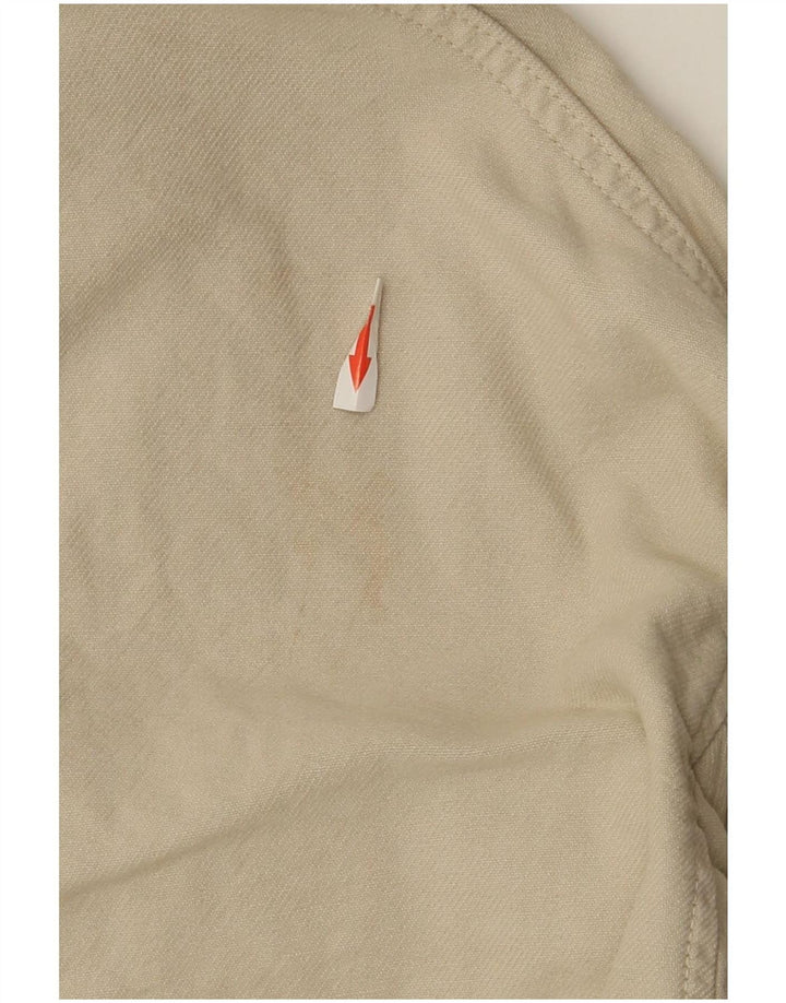 Zara Kvinder Oversized Utility Jacket UK 10 Small Khaki Cotton