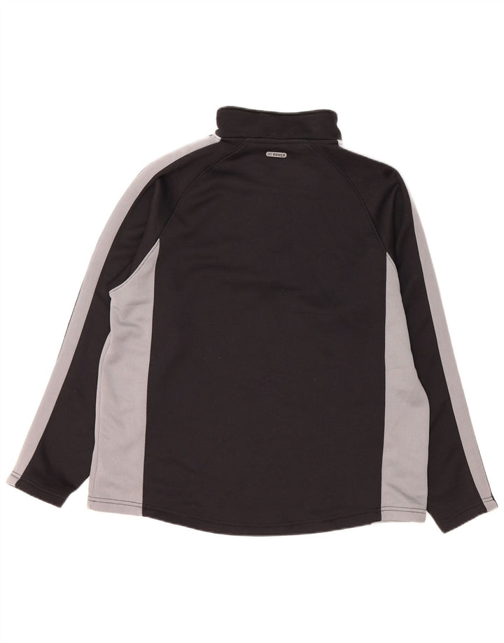 Russell Athletic Herre lynlås-hals top langærmet medium sort polyester