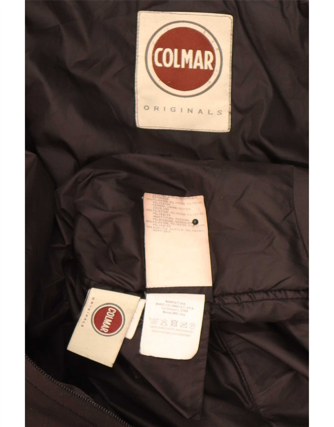 Colmar Herre hættepolstret jakke IT 54 Stor sort polyester