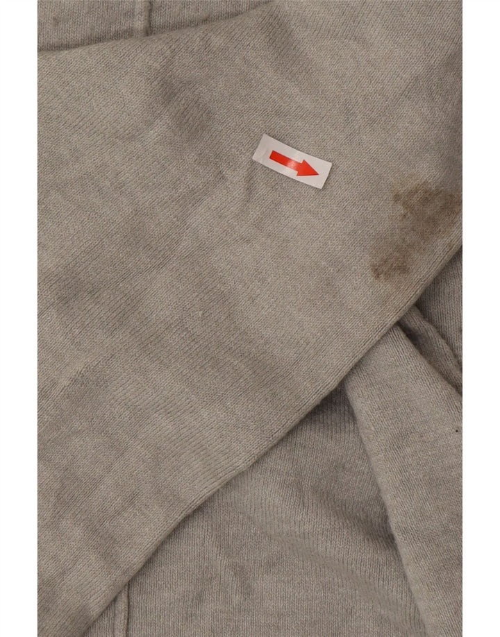 French Connection Dame Turtle Neck Jumper Sweater UK 14 Medium Grey