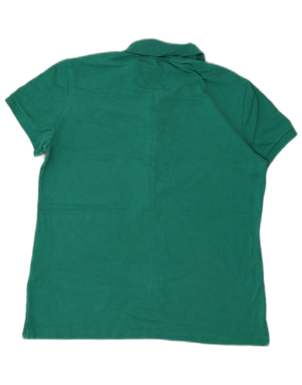 Lacoste Dame Polo Shirt Størrelse 40 Medium Grøn Bomuld