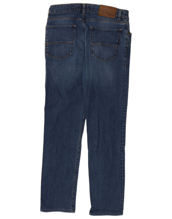 Trussardi Herre Slim Jeans W33 L30 Blå Bomuld