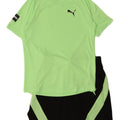 PUMA Boys 2-delt sæt 13-14 år Grøn Colourblock Polyester