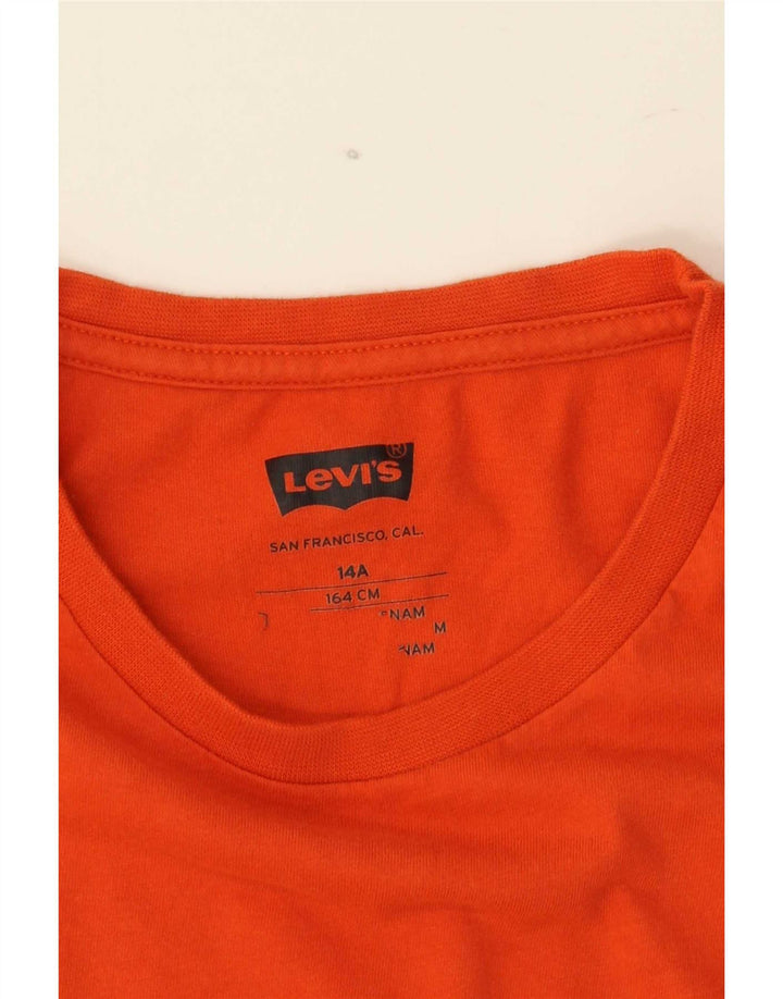 Levi's Boys T-Shirt Top 13-14 år Orange