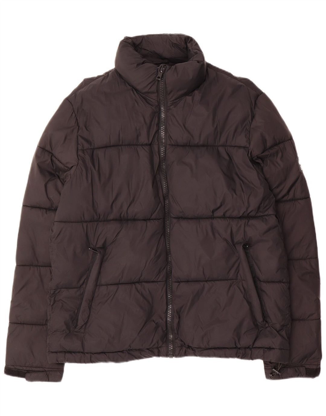 Zara Polstret Herrejakke UK 40 Stor Sort Polyester