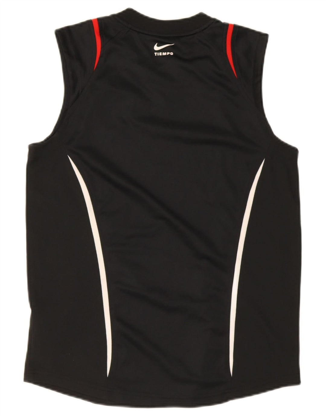 Nike Herrevest Top UK 36/38 Lille sort stribet polyester