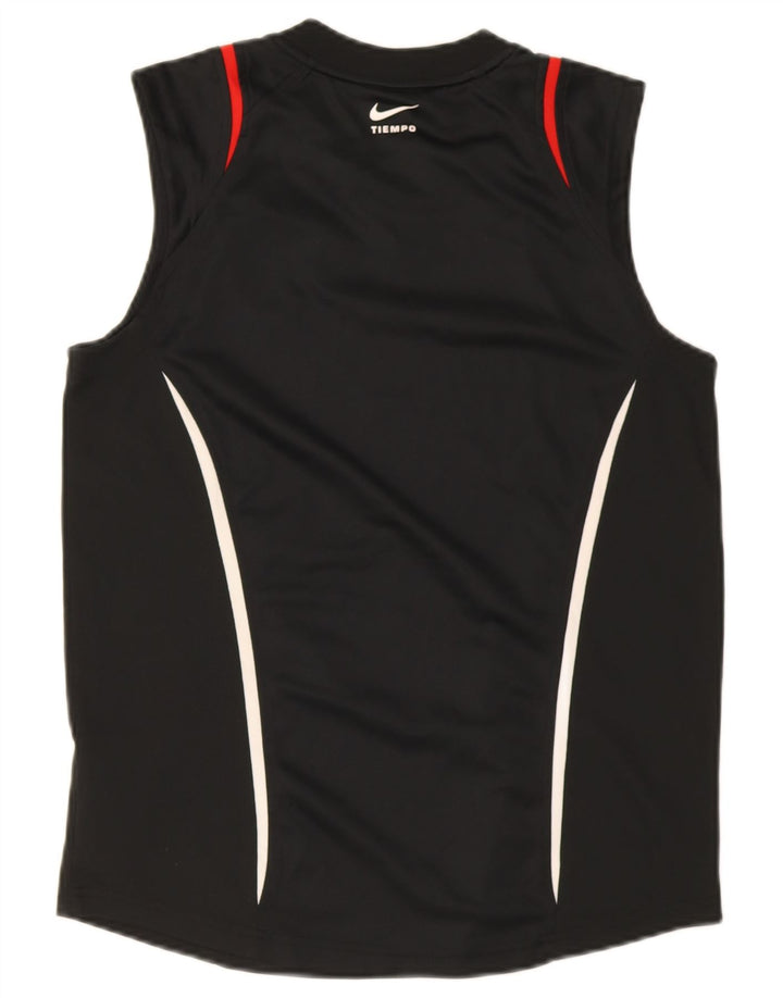 Nike Herrevest Top UK 36/38 Lille sort stribet polyester