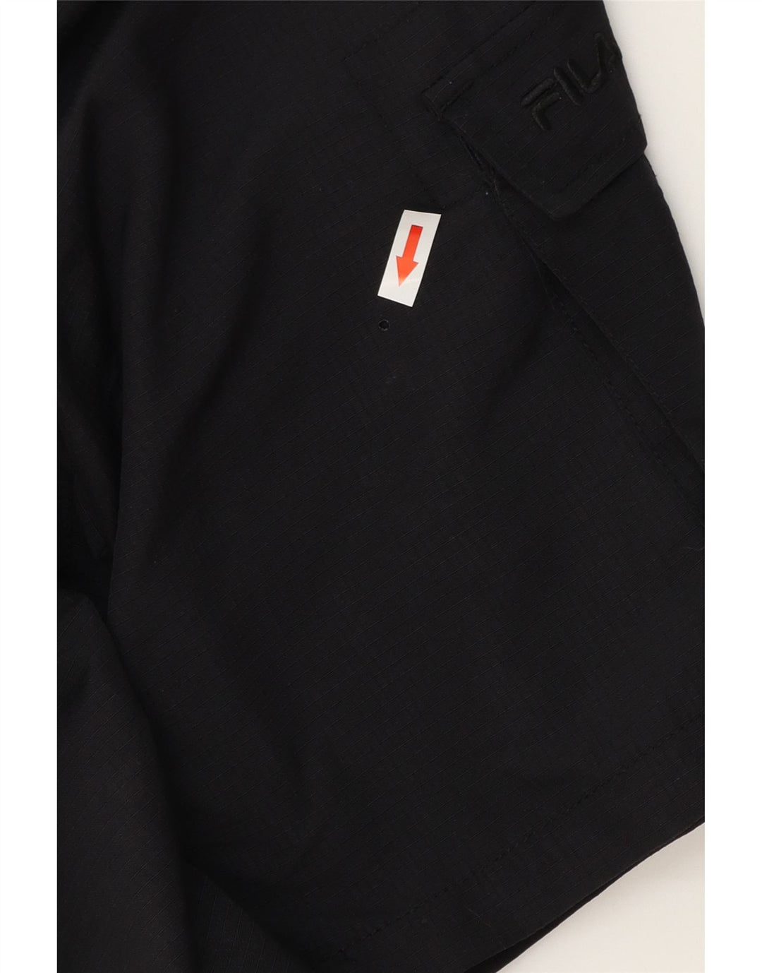 FILA Herre Cargo Shorts Small W32 Sort Polyester