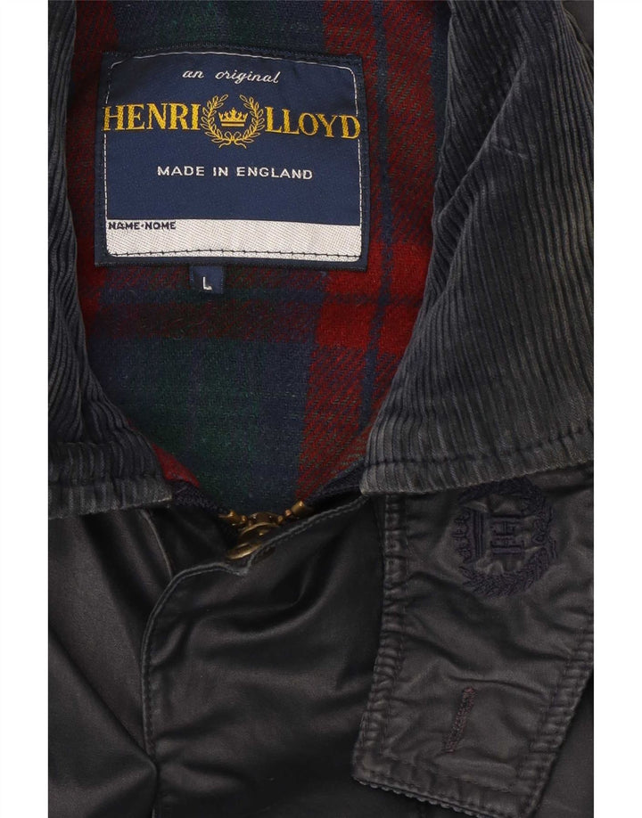 Henri Lloyd Herre Windbreaker Jacket UK 40 Large Navy Blue