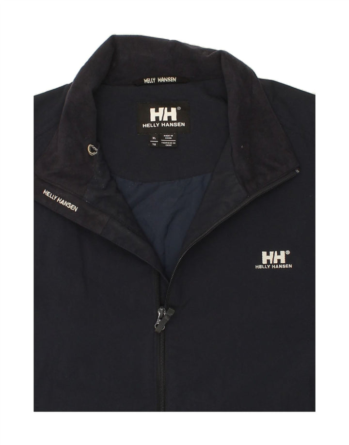 HELLY HANSEN Høj bomberjakke til mænd UK 42 XL Marineblå Polyester