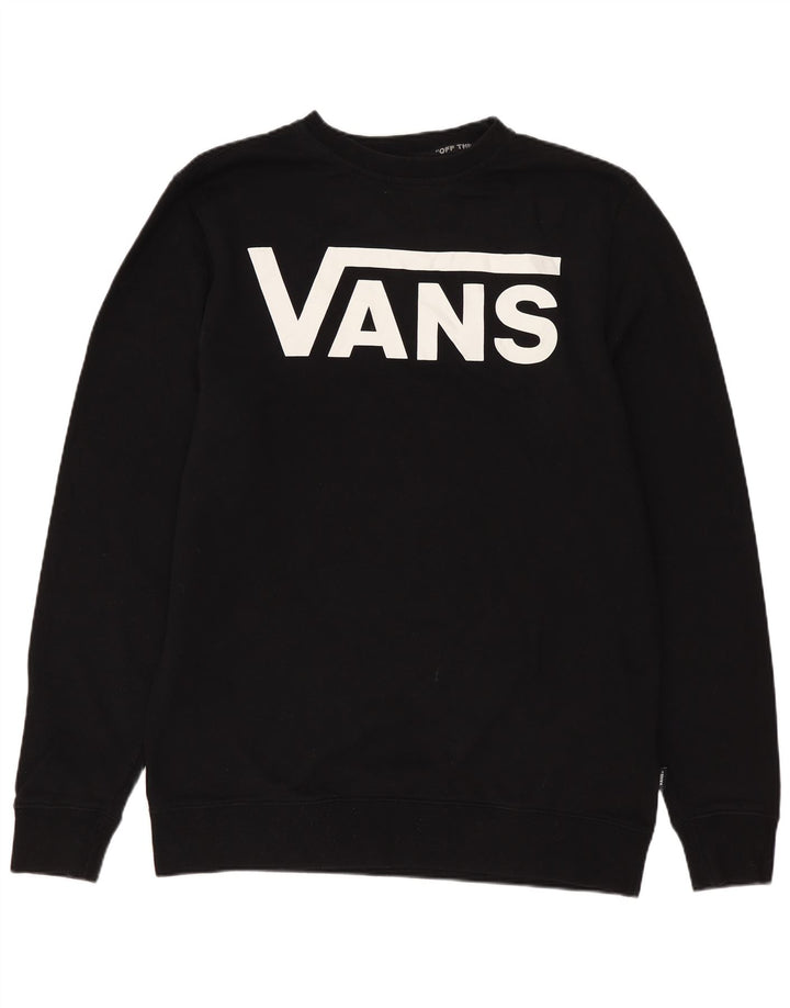 VANS Grafisk sweatshirt til mænd, lille sort