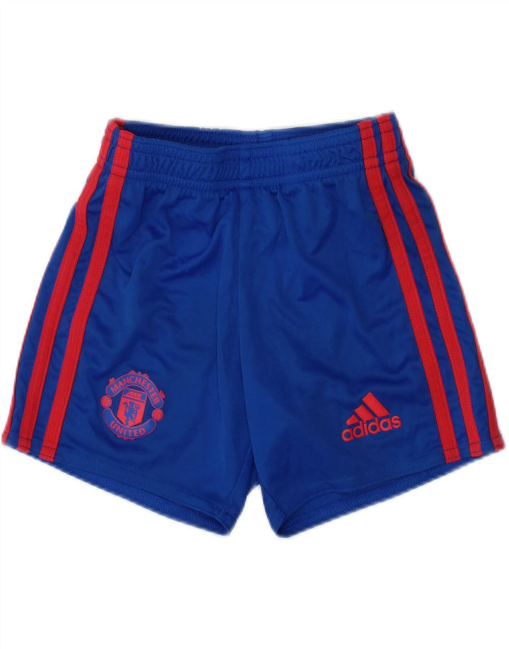 ADIDAS Boys Manchester United sportsshorts 2-3 år blå polyester