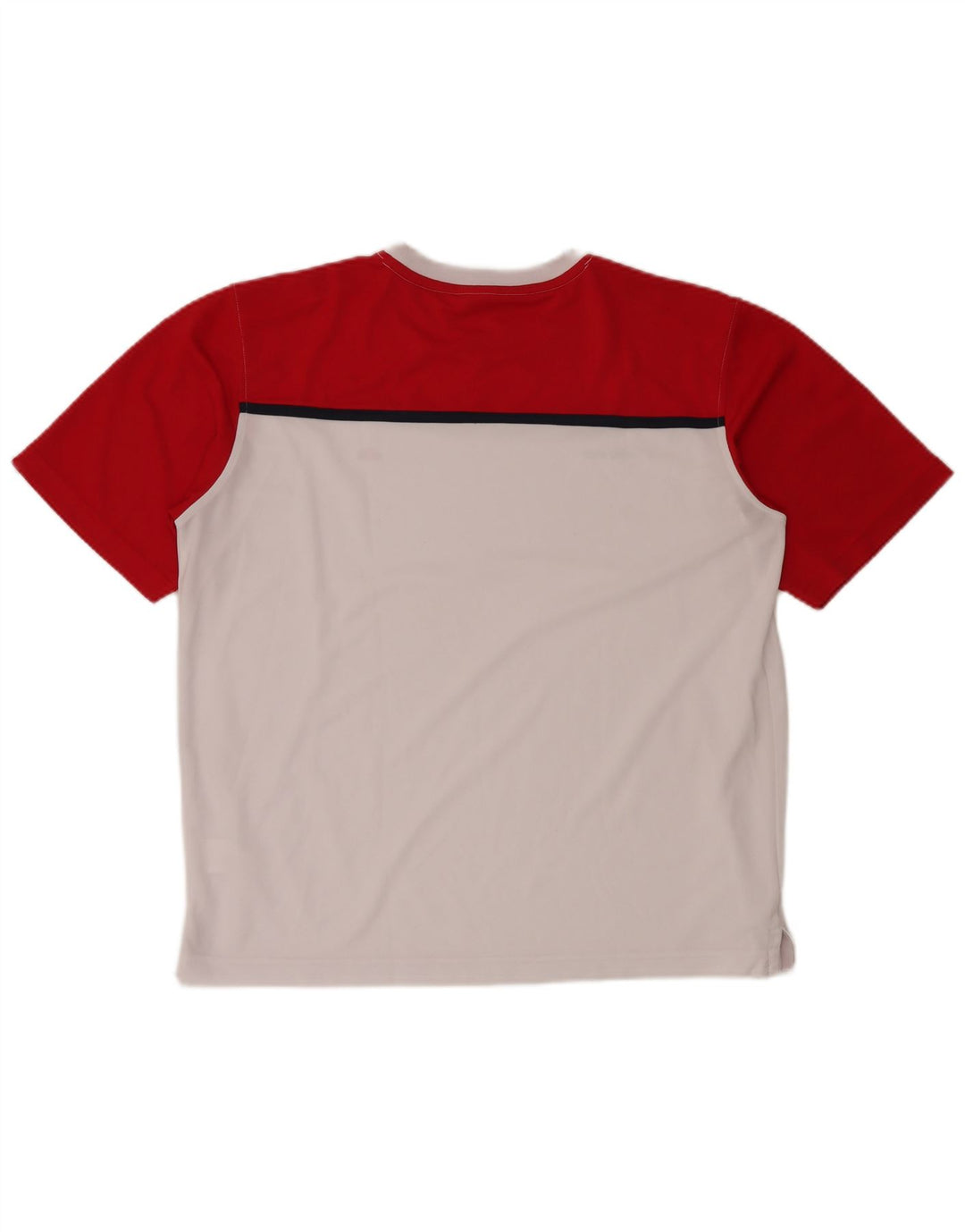 ELLESSE Herre T-Shirt Top XL Hvid Colourblock