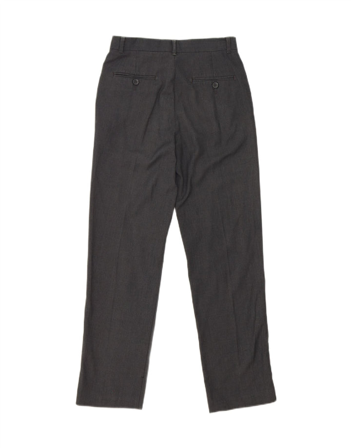 IZOD Boys Straight Chino Trousers 11-12 Years W26 L26 Grey Polyester Vintage Izod and Second-Hand Izod from Messina Hembry 