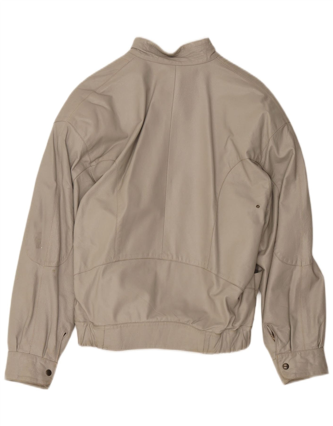 Moda Italiana Herre Læderjakke IT 48 Medium Beige Læder