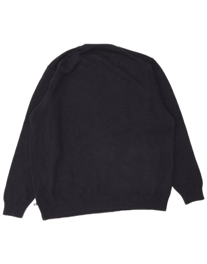 Marks & Spencer Herre Blue Harbor Crew Neck sweater XL Navy Blue