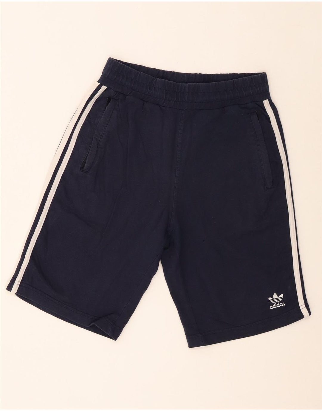 Adidas Herre Sportshorts Medium Navyblå Bomuld