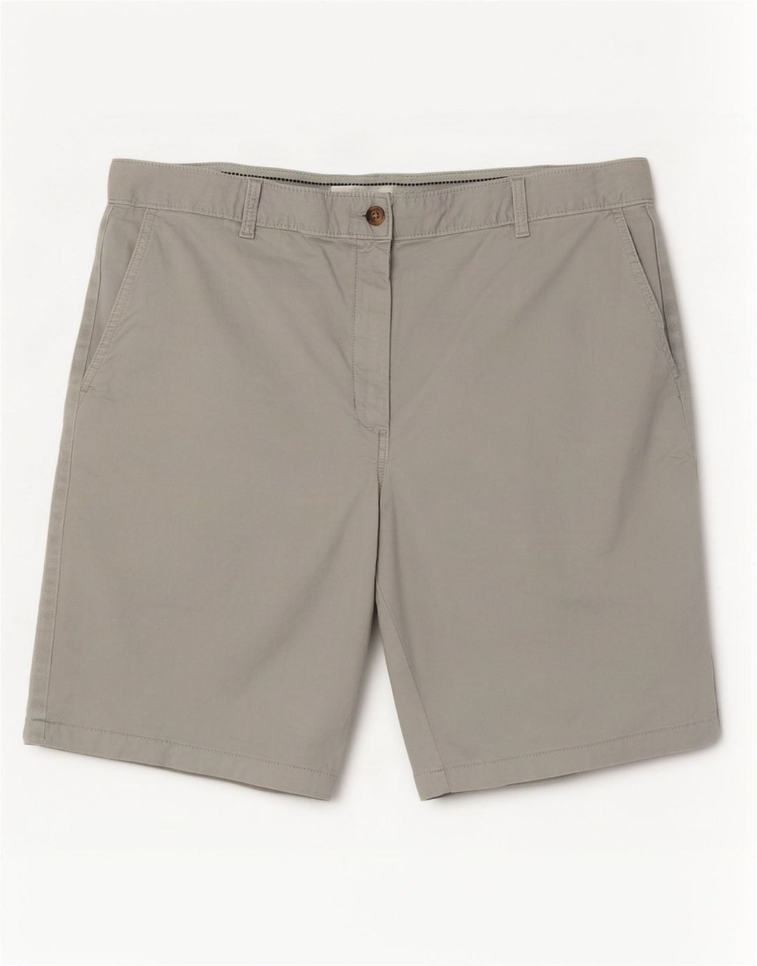 Marks & Spencer Chino Shorts til kvinder UK 16 Large W36 Grå Bomuld