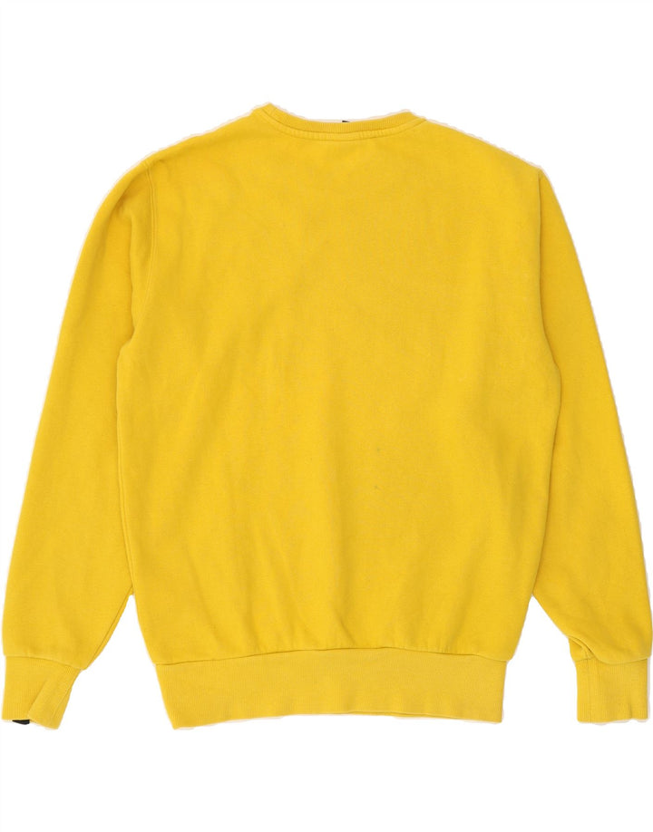 ELLESSE Mens Sweatshirt Jumper Medium Yellow Cotton Vintage Ellesse and Second-Hand Ellesse from Messina Hembry 
