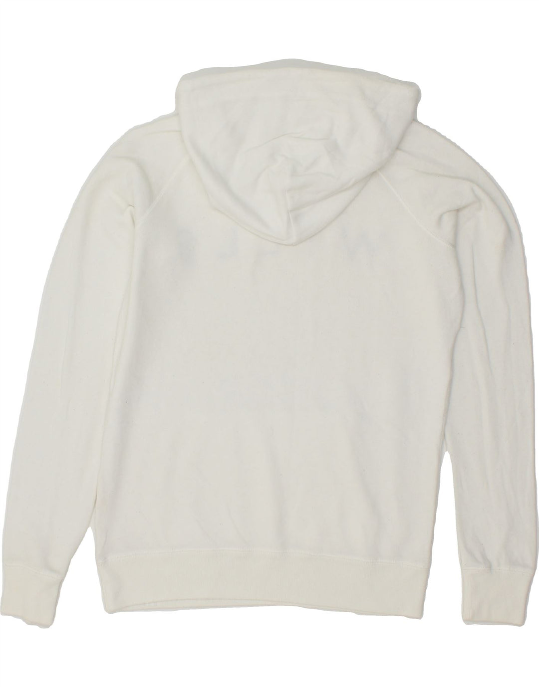 JACK WILLS Womens Oversized Graphic Hoodie Jumper UK 10 Small  White Vintage Jack Wills and Second-Hand Jack Wills from Messina Hembry 