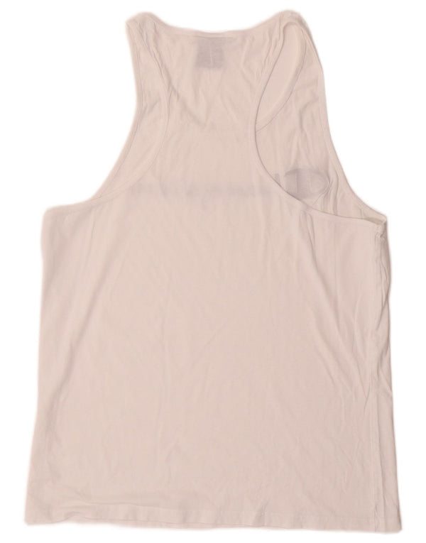 Champion Kvinder Grafisk Vest Top UK 14 Large White