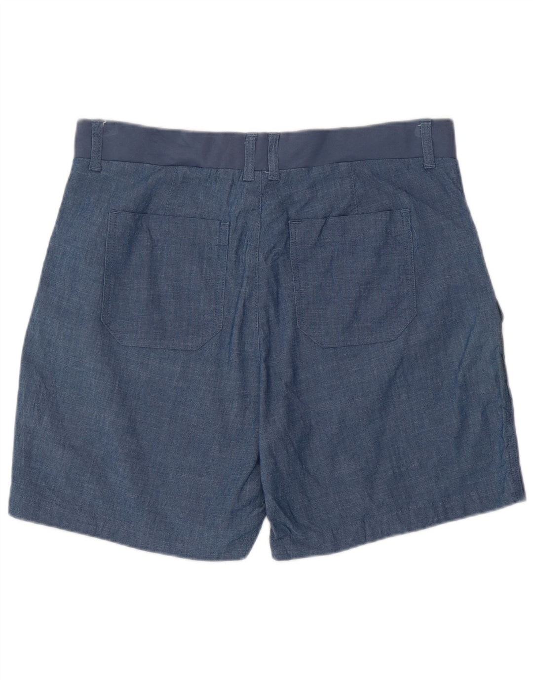 Lee Womens Mid Rise Relaxed Fit Cargo Shorts W34 Large Blue