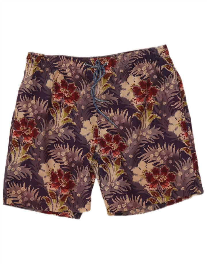 Paul Smith Badeshorts til mænd Medium flerfarvet blomstret polyester