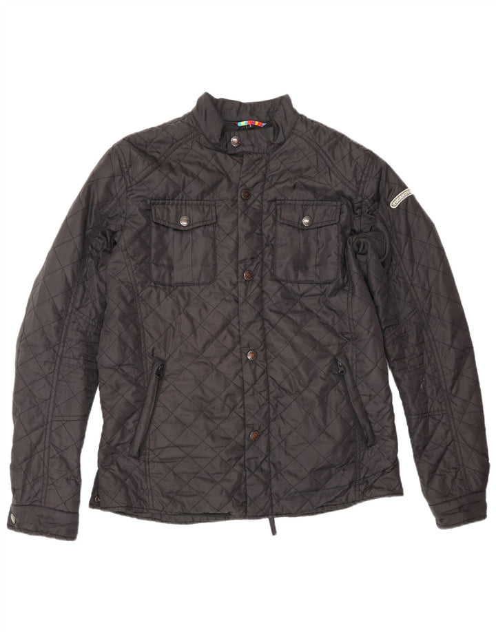 Tucano Urbano Herre quiltet jakke UK 36 Small Black Polyester